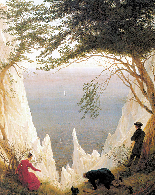  Caspar David Friedrich: Kreidefelsen auf Rgen