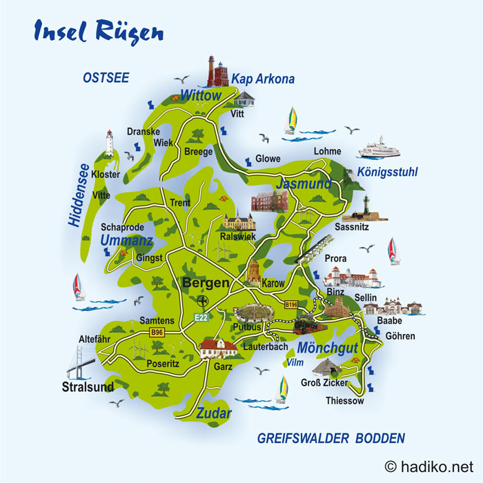 Verkehrsanbindung Insel Rügen Mecklenburg Vorpommern